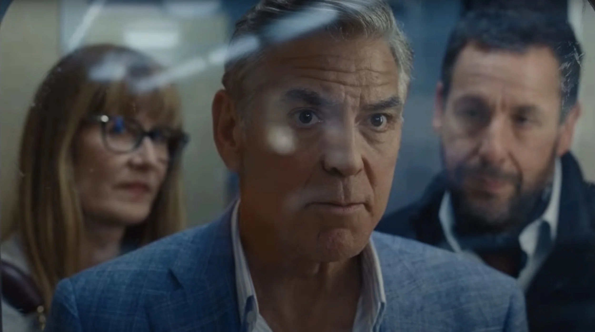 Vivid George Clooney, Adam Sandler And Noah Baumbach On Fame And 'jay Kelly' Abstract Illustration Vivid George Clooney, Adam Sandler And Noah Baumbach On Fame And 'jay Kelly' Abstract Illustration